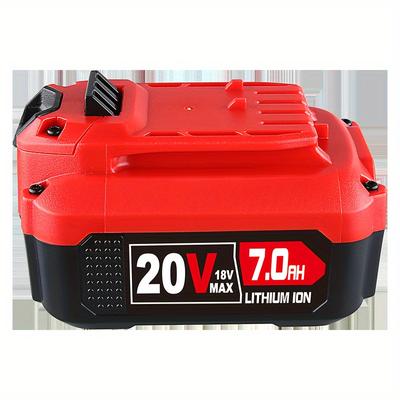 TEMU 20v 7, 0ah Cmcb205 Replacement Battery For Craftsman 20v Max Lithium Ion Battery Cmcb204 Cmcb204-2 Cmcb202-2 Cmcb201 Cmcb206 Cmcs500b Cmcd700c Fast Charger Cmcb104