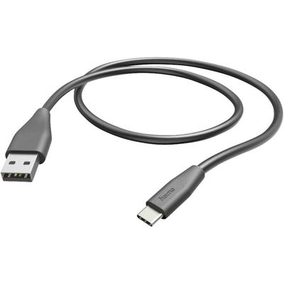 Hama - USB-Ladekabel usb 2.0 usb-a Stecker, usb-c® Stecker 1.50 m Schwarz 00201595 Image