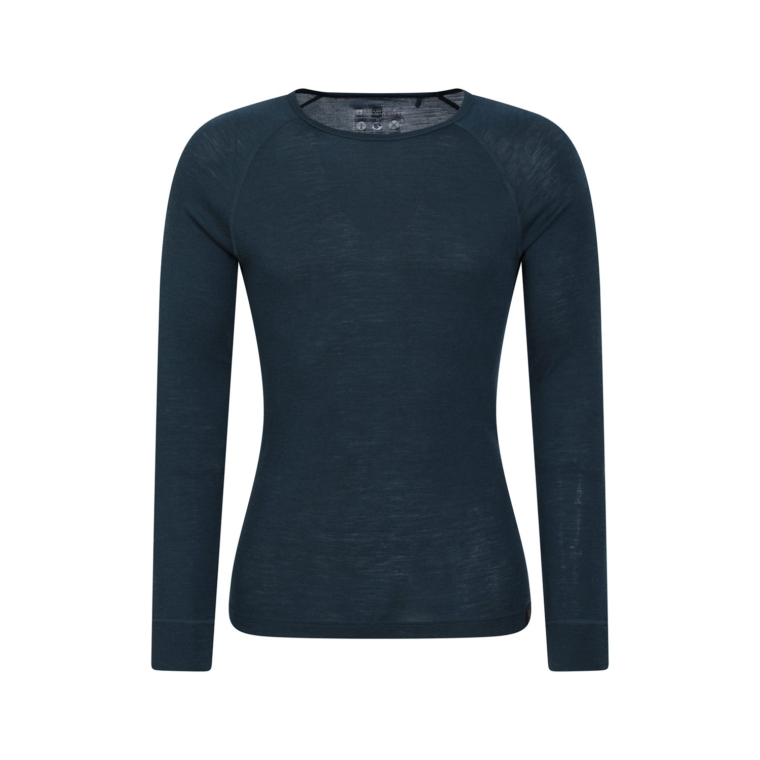 Mountain Warehouse Herren Merinowolle Thermal Top (Dunkelgrau) Image