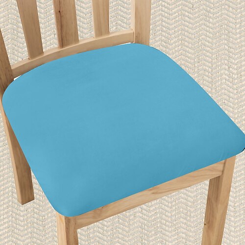 Sitzbezüge für Esszimmer und Hocker Stuhlhussen dehnbare und langlebige Möbelschoner für eine stilvolle und gemütliche Wohnkultur Image