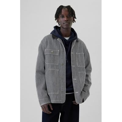 Gap Mens Blue Railroad Denim Chore Jacket - Blue