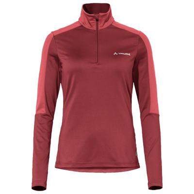 Vaude - Women's Livigno Halfzip II - Fleecepullover Gr 42 rot Image