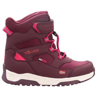Trollkids - Kid's Lofoten Winter Boots Pro - Winterschuhe 37 | EU 37 rot/lila Image