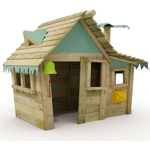 Wickey - Spielhaus Casita - Kinderspielhaus aus Holz, Gartenhaus für Kinder, extrem