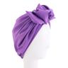 Women Turbans and Head Wraps Skull-Caps Turban Flower Knot Pre-Tied Bonnet Beanie Cap for Women