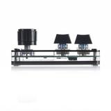 CIYISON Mini Mechanical Keyboard Computer Universal 2/3/4/5 Key Programmable Key Gaming Keypad with Knob Function Macro Pad
