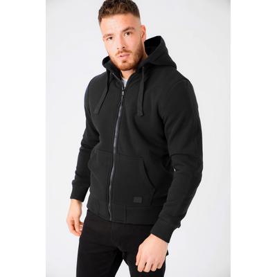 Hoodies / Sweatshirts Bolo 2 Zip Through Chunky Hoodie With Borg Lining In Black - Dissident / XL - Tokyo Laundry