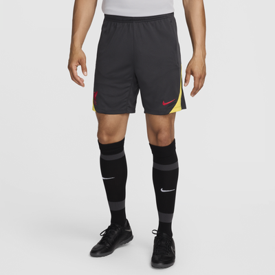 Liverpool F.C. Strike Third Men's Nike Dri-FIT Football Knit Shorts - Grey - Polyester