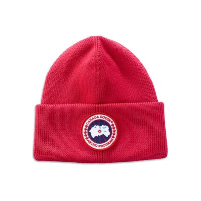 Canada Goose Arctic Disc Patch Beanie - Red