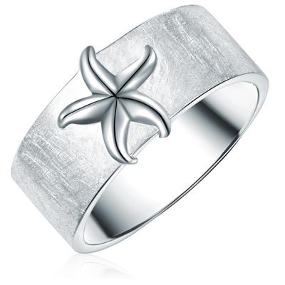Rafaela Donata Ring Seestern aus Sterling Silber in 58 Damen Image