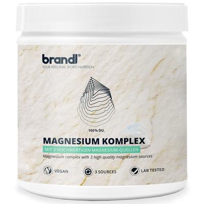 Brandl Nutrition - Magnesium Komplex aus 3 Magnesium-Formen Vitamine 180 ct