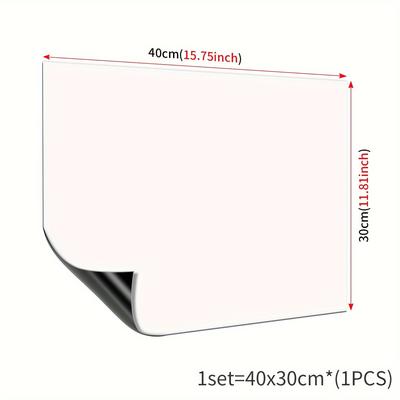 TEMU Dry Whiteboard For Refrigerator - -, , - For , & School Use, 12x16 Image