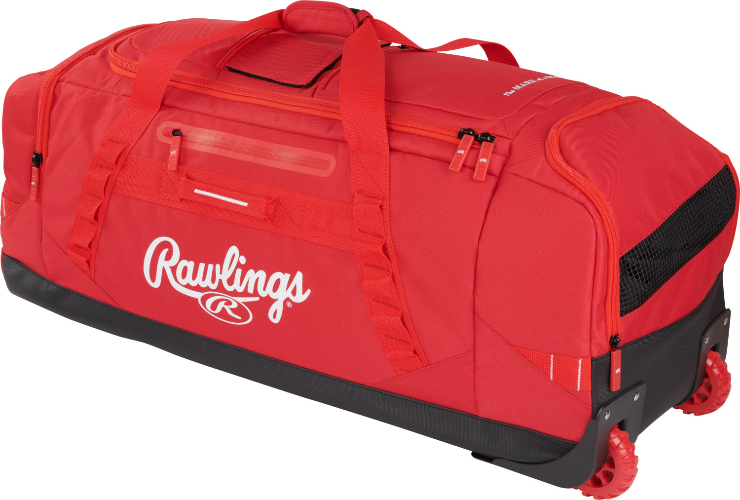 Rawlings YADI2 Wheeled Equipment Bag Scarlet