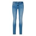 Skinny-fit-Jeans TOMMY JEANS "Tommy Jeans - Damenjeans SOPHIE Low Waist Skinny Fit" Gr. 30, Länge 30, blau (denim medium) Damen Jeans Röhrenjeans mit niedriger Leibhöhe