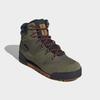 Winterboots ADIDAS TERREX "SNOWPITCH COLD.RDY", Damen, Gr. 44,5, grün (olive strata, bronze strata, semi impact orange), Textil, Synthetik, sportlich, Schuhe, Winterboots
