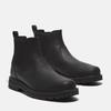 Chelseaboots TIMBERLAND "BRITTON ROADMID CHELSEA BOOT", Herren, Gr. 41,5, schwarz (schwarz full grain), Leder, sportlich, Schuhe, Stiefelette, Winterschuhe, Ankle Boots