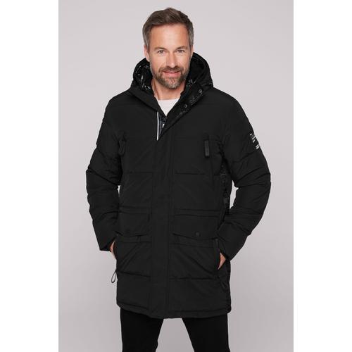 Parka CAMP DAVID Gr. XXL, schwarz Herren Jacken mit Windbreaker-Bündchen