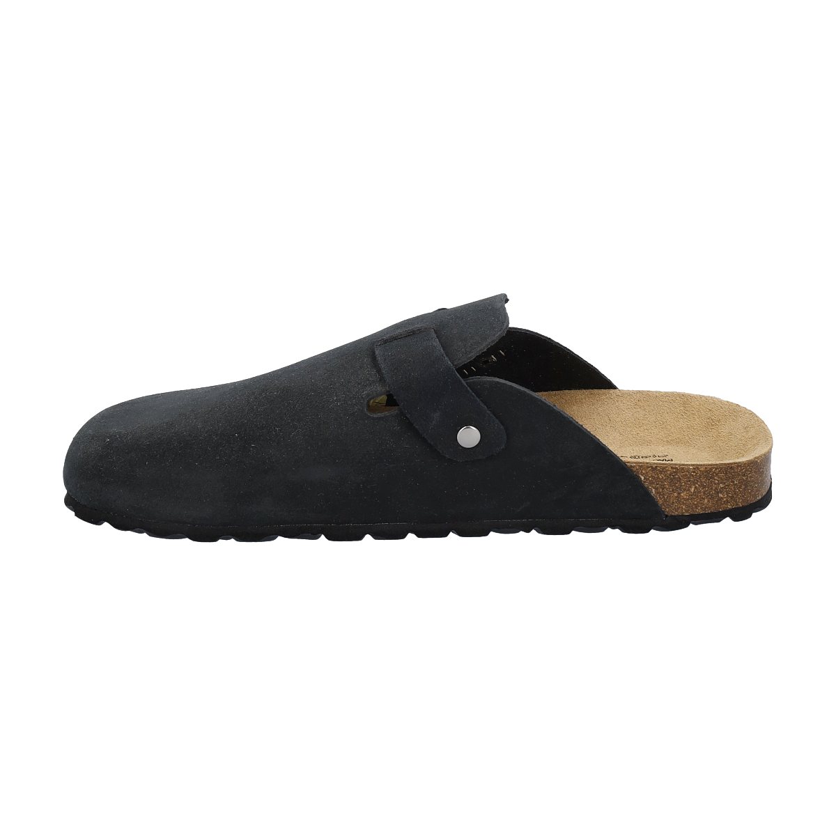 Hausschuh CMP "NAVARRO SLIPPERS", Herren, Gr. 41, schwarz (nero), Leder, Schuhe