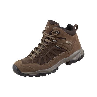 Wanderschuh MEINDL "Meindl Nebraska Lady Mid GTX", Gr. 41, Normalschaft, braun, Nubukleder, Schuhe, 1 Paar