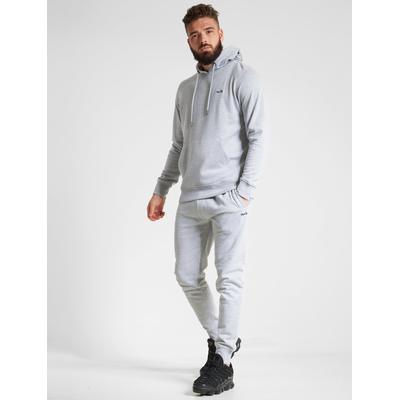 Hoody / Jogger Set Palace Matching 2pc Hoody & Jogger Brushback Fleece Co-rd Set in Light Grey Marl / S - Tokyo Laundry