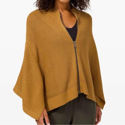 Lululemon Athletica Sweaters | Lululemon Softer Still Wrap In Spiced Bronze | Color: Brown/Tan | Size: Xs/S