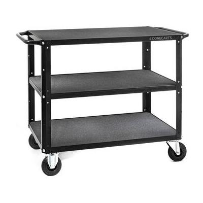 ConeCarts Large 3-Shelf Cart with High-Density Precut Foam CNC1#B0A00W01R3C01