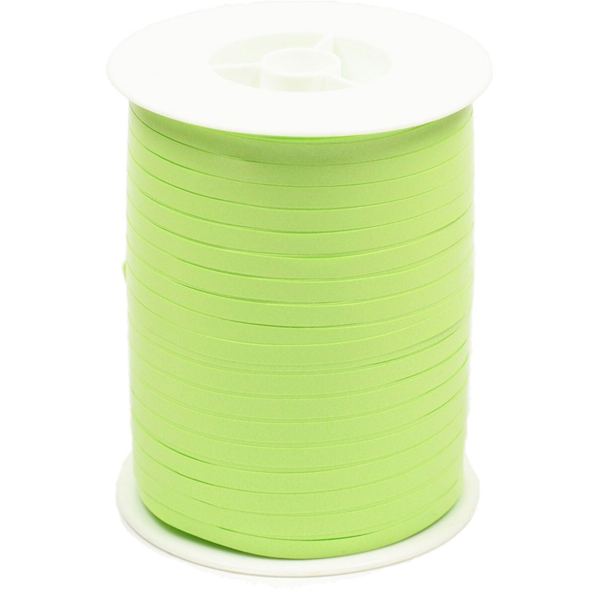 Star 500m Geschenkband Ringelband 5mm - wasserfestes Kunststoff Dekoband Schleifenband Polyband Luftballonband zum Anbinden von Luftballons Basteln Grün Image