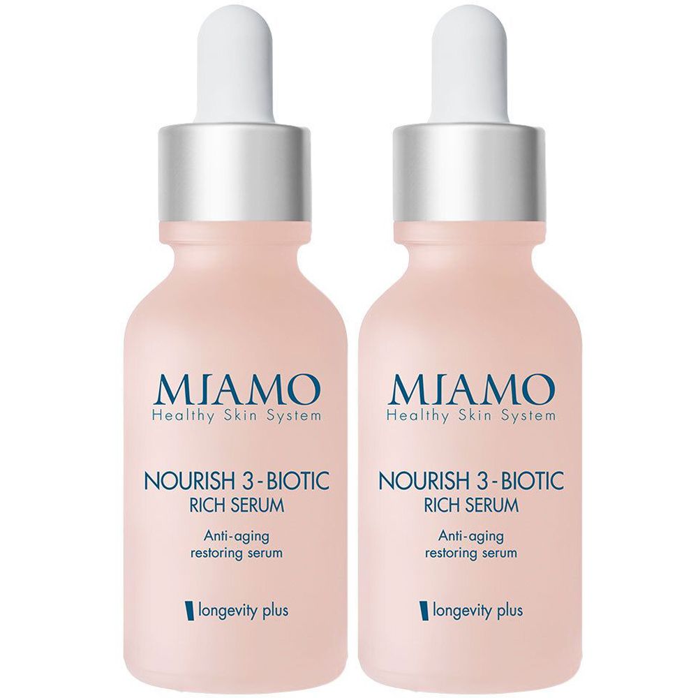 MIAMO Nourish 3-Biotic Siero Ricco Longevity Plus 2x30 ml