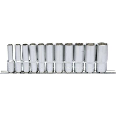 Kstools - 3/8' Sechskant-Stecknuss-Satz, lang, 11-tlg 8-19mm Image