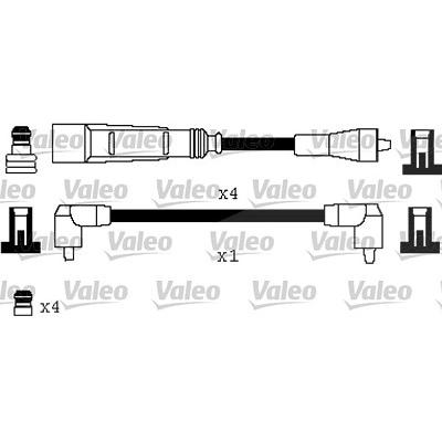 Valeo Zündleitungssatz [Hersteller-Nr. 346333] für Audi, Skoda Image