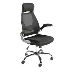 AC ANGEL CERDA Angel Cerdá Bürodrehstuhl aus schwarzem Stoff 4140C Image