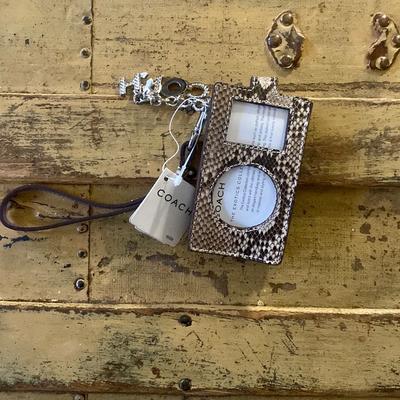 Coach Accessories | Coach Ipod Case Nwt Snakeskin Leather Rare Designer | Color: Tan/White | Size: Os