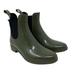 J. Crew Shoes | J Crew Chelsea Outdoor Stretch Inset Ankle Rain Boots Olive Green Women's 6 | Color: Green | Size: 6