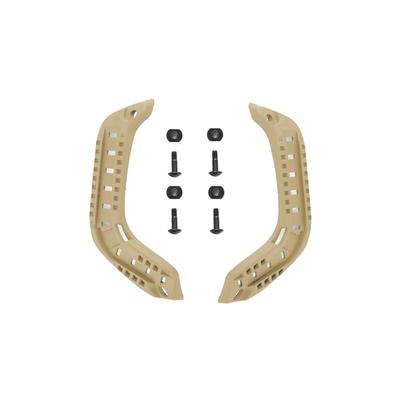Custom Armor Group Rails - Helmet Accessory Desert Tan RL-DT