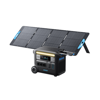 Anker SOLIX F2000 Solargenerator + 200W Solarpanel