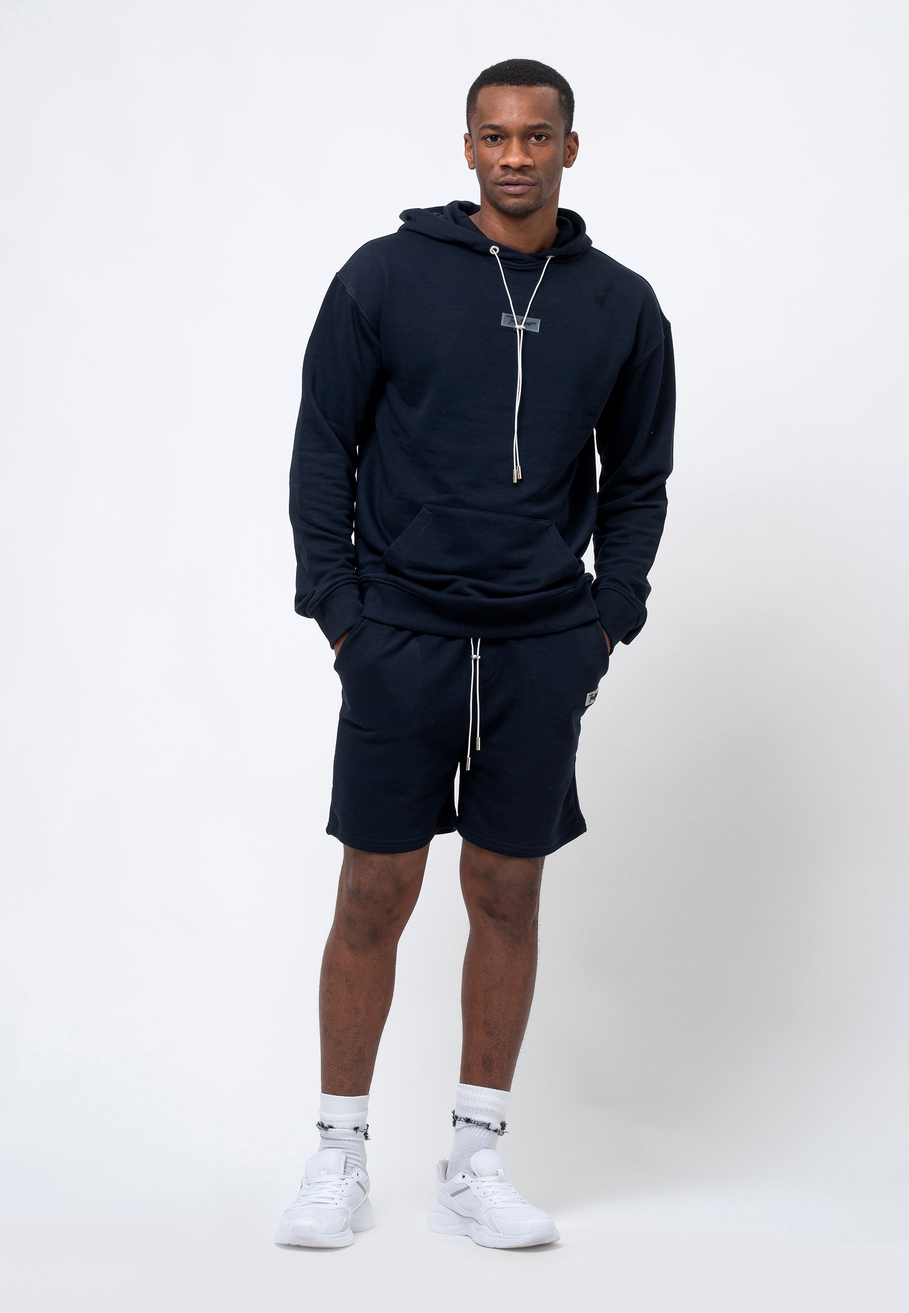 Tom Barron Herren Shorts Moderner Trainingsanzug-Set Image