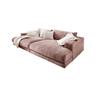 KAWOLA Big Sofa XL MADELINE Cord rosa