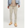 Cordhose JACK & JONES "JPSTACE JJCORDUROY CHINO SN", Herren, Gr. 28, Länge 32, gelb (moonbeam), Web, Obermaterial: 98% Baumwolle, 2% Elasthan, unifarben, modisch, regular fit normal, Hosen