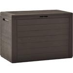Maisonchic - Armoire de jardin, Coffre de jardin,Boîte de rangement de jardin Marron 78x44x55 cm