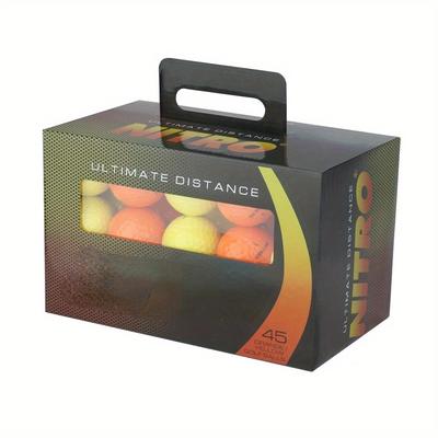 TEMU 45-pack Of High-performance Ultimate Distance Golf Balls - Longest Distance Golf Balls For Men And Women - - Ideal For Golfers Of All Skill Levels