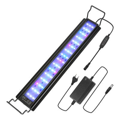 18W led Aquarium mit timer Schalentiere rgb Dekoration Wasserdicht,45-70cm - Swanew