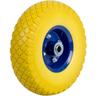 Ruota per carriola tubeless 3.00-4, gialla e blu