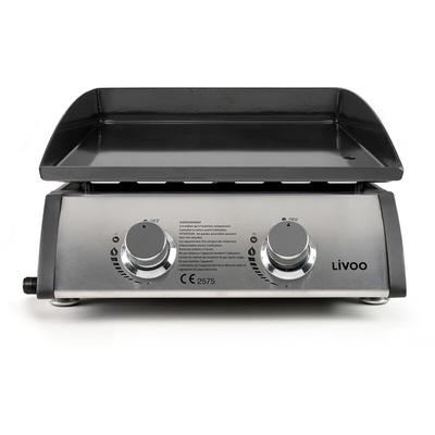 Livoo - Gas-plancha 2 brenner DOC296 Image