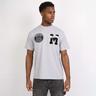 Mercier Mens Academy T-Shirt in Grey Cotton - Size Medium | Mercier Sale | Discount Designer Brands