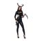 Teufel Walpurgisnacht Cosplay Kostüm Partykostüm Maskerade Erwachsene Damen Outfits Cosplay Leistung Party Halloween Maskerade Einfaches Karnevalskostüm