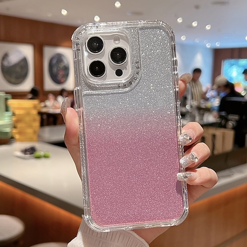 Handy Hülle Handyhüllen Für iPhone 17 Pro Max 17 Air 16 15 14 Pro Max Plus 13 12 11 Pro Max Brieftaschenhülle Bling Glitzer glänzend Stoßfest Retro TPU PC Image