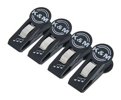 K&M 16060 Notenklammer 4-er Set