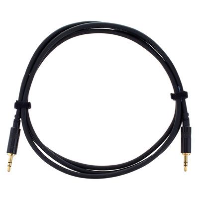 Cordial CFS 1,5m Miniklinkenkabel Schwarz