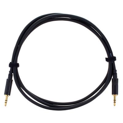 Cordial CFS 1,5m Miniklinkenkabel Schwarz