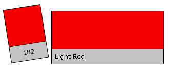 Lee Filter Roll 182 Light Red
